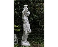 ⚜️ Steinguss Gartenfigur Brunnen Frau mit Krügen Steinfigur boho