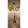 Tiffany lampe stehlampe messing lampe